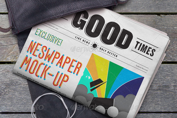 Good Times Newpaper Mockup