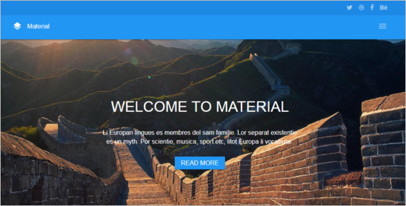 HTML5 & CSS3 Website Template