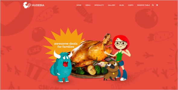 HTML5 Restaurant TemplateÂ 