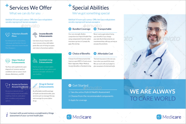 Health Brochure Template Microsoft