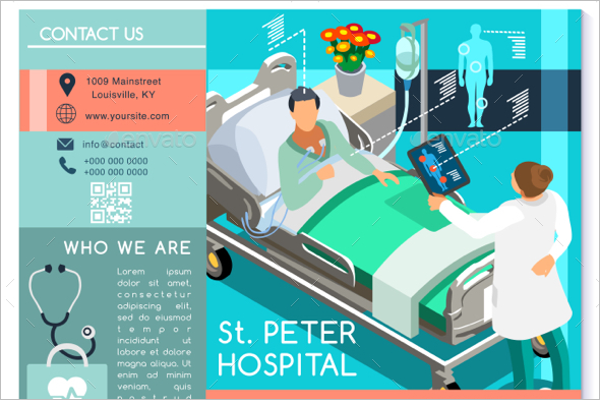 Health Brochure Vector Template