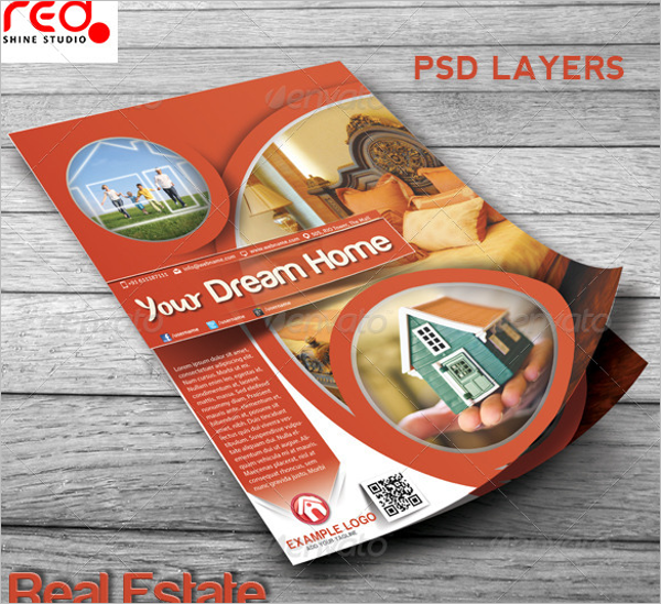 Home Advertising Poster Template