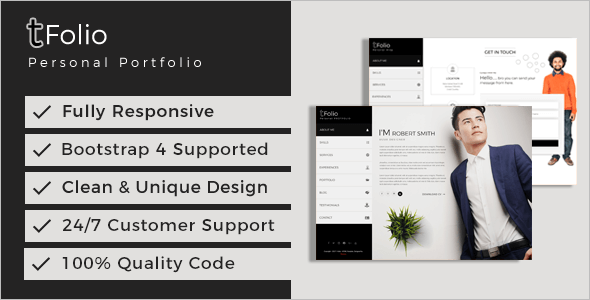 Indesign Portfolio Website Template
