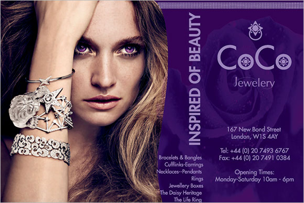 Jewelry Brochure Format