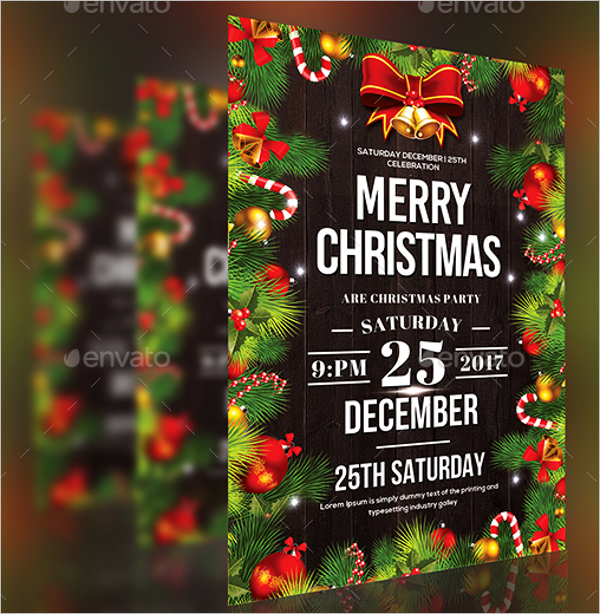 Kids Merry Christmas Party Template