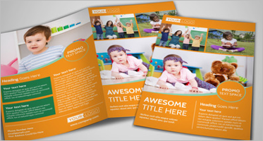 Kids brouchure template Creative Templates