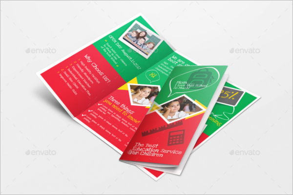 Kidz School brochure template
