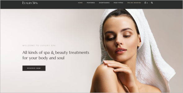 Luxury Spa WordPress Theme