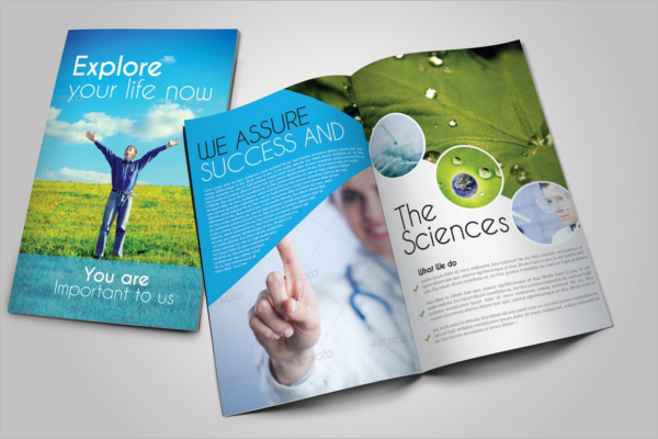 Medical Brochure Template Vector