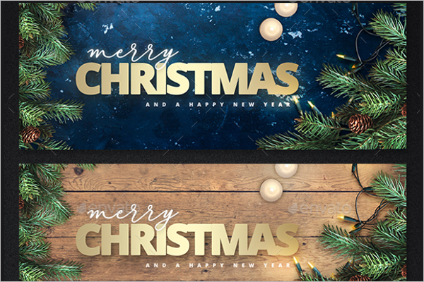 Merry Christmas Background Template