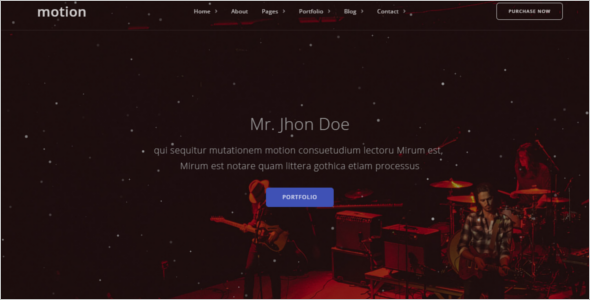 Minimal Portfolio HTML Template