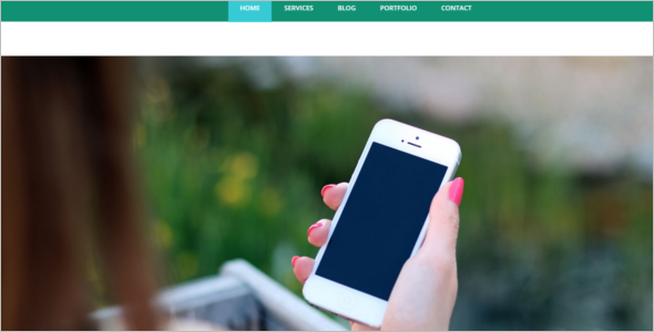 Mobile Website Template