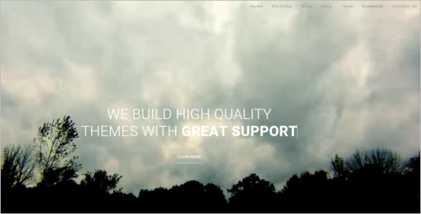 Multi Page Portfolio HTML Template