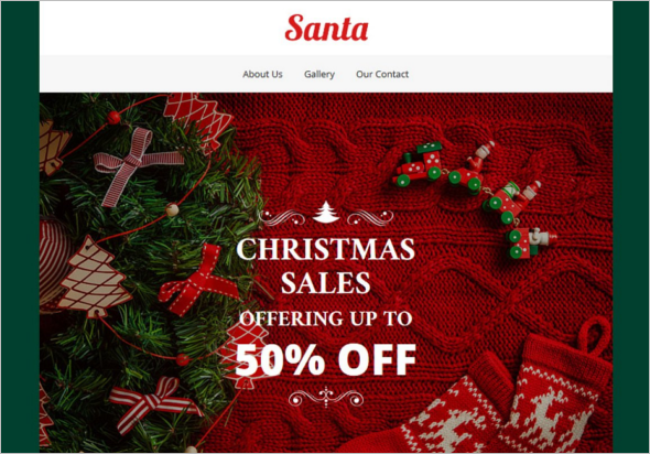 Multipurpose Christmas HTML Template
