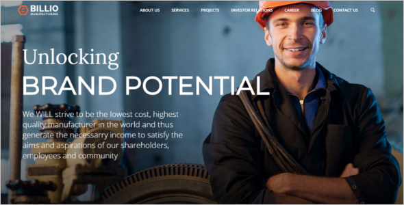 Multipurpose Company WordPress Theme