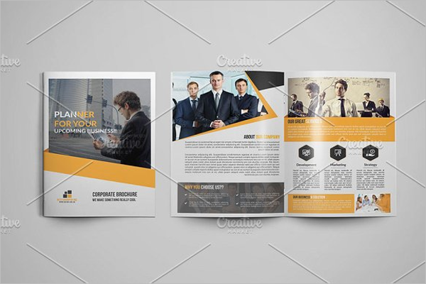 Office Team Brochure Template