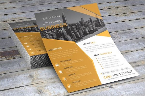 Open Office Flyer Template