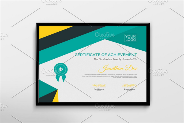 PDF School Certificate Template