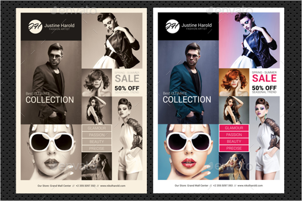 Poster Design Template PSD