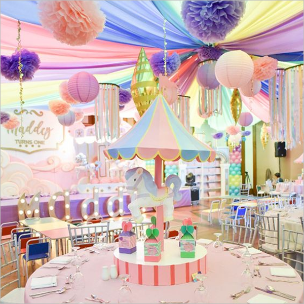 Paper Decoration Birthday party Idea
