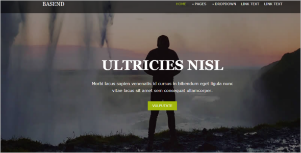 Personal Blog Website Template