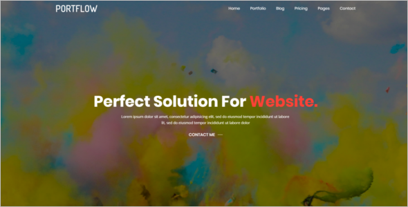 Photography Portfolio Website Template