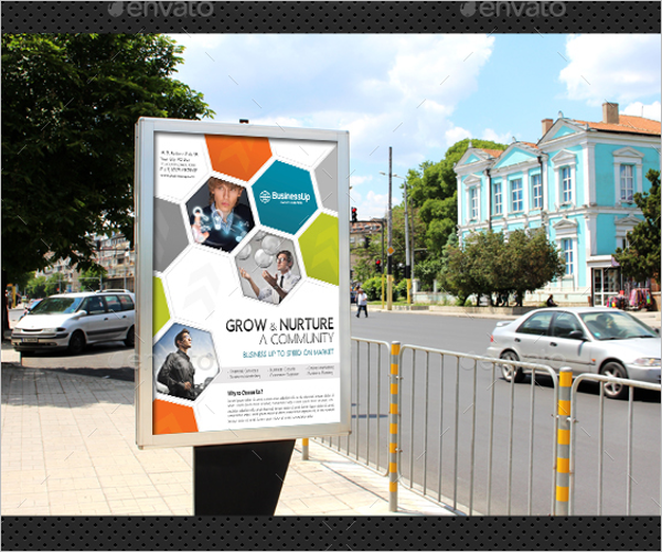 Photoshop Company Poster Template