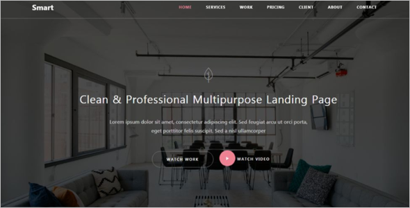 Portfolio Flash Website Template