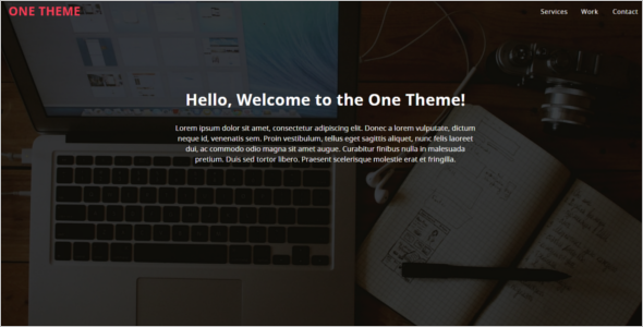 Portfolio Website Example Template