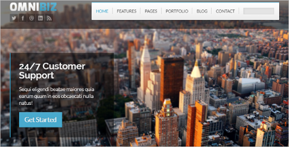 Premium Responsive Website Template
