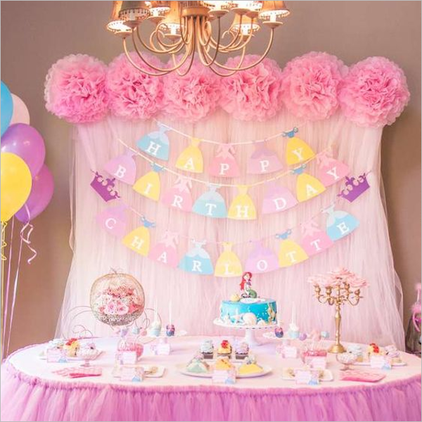 Pretty Girl's Birthday Party ThemeÂ 