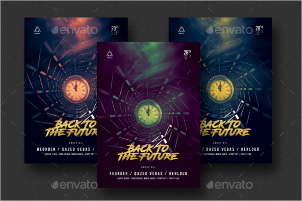 Printable Poster PSD Template