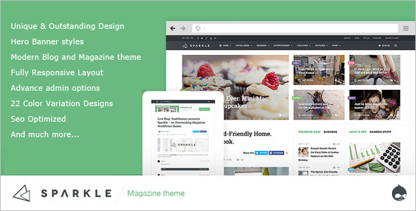 Responsive Gaming Drupal Theme