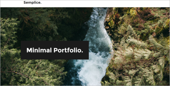 Responsive Portfolio HTML Template