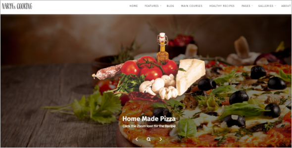 Restaurant Responsive Website Template