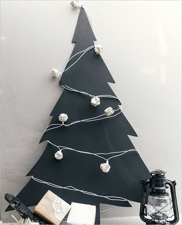 Sample Black Christmas Tree Idea