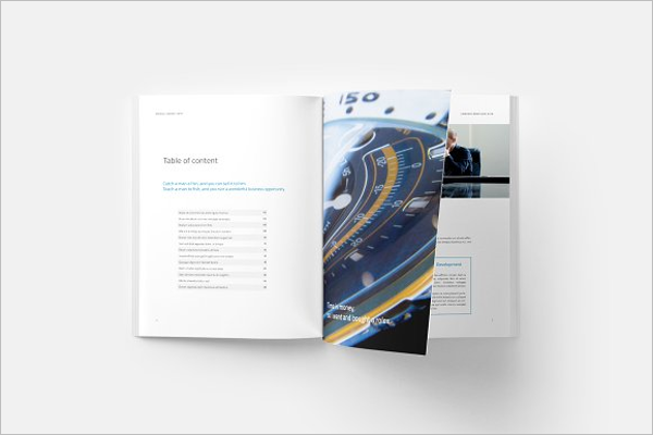 Security Company Brochure Template