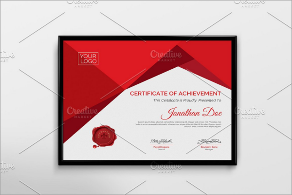 Simple School Certificate Template