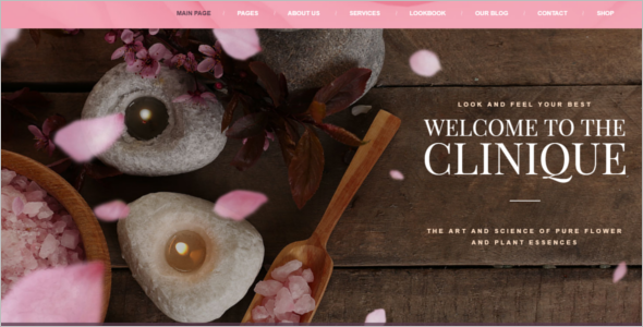 Spa Resort WordPress Theme