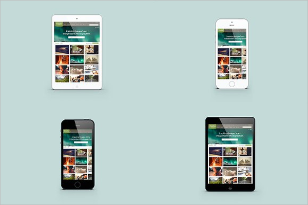 Tablet & Phone Devices Mockup