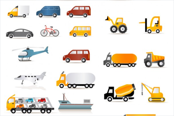Transport Vector Icons