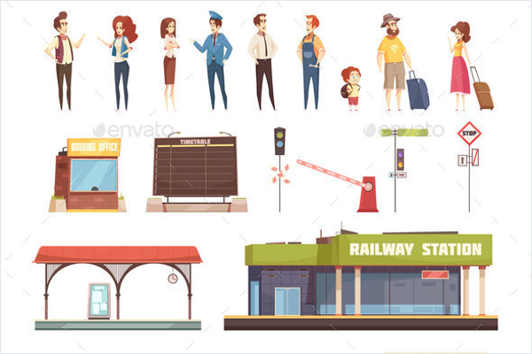 Travel Icons Vector Design