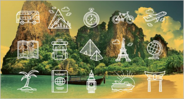 Travel Icons Vector Designs