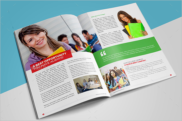 University Studies Brochure Template