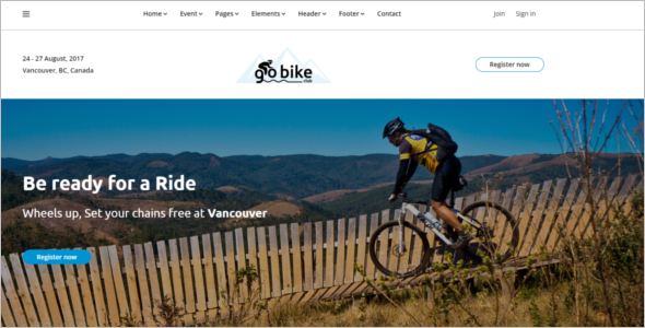 Unique Sports Website Template