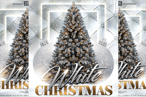 White Christmas Eve Party