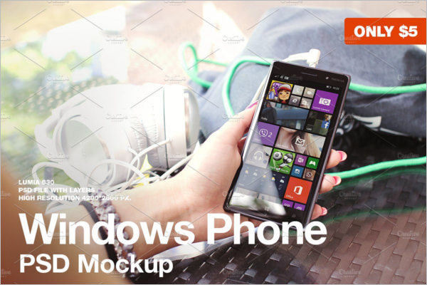 Windows Phone Mockup