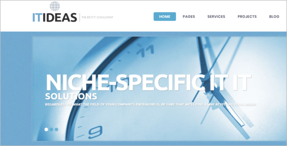 WordPress Information Technology Theme