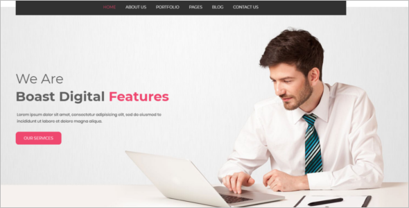 WordPress Theme for IT Company