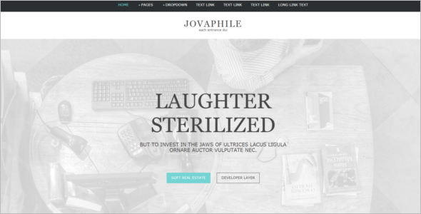 eCommerce Free Website Template